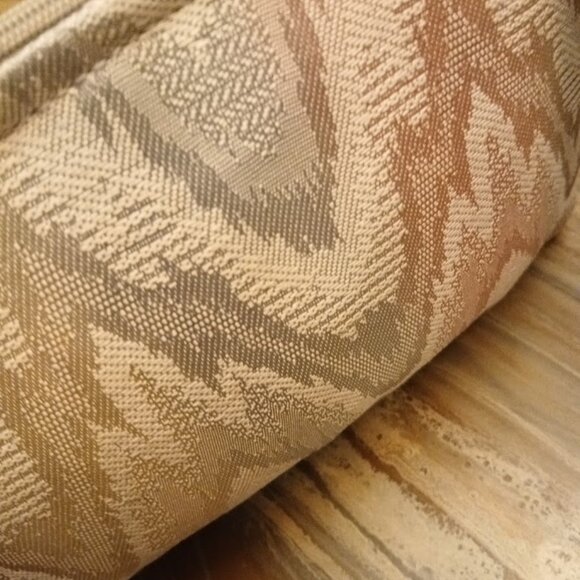 New Zippy Hanging Canvas Wristlet Clutch Pouch Make-up Bag Chevron Pastel Floral - Picture 12 of 16